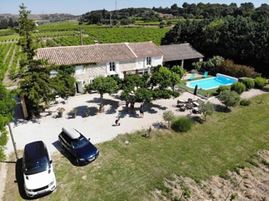 Mas 19E Entierement Climatise Avec Piscine A Usage Exclusif Roquemaure  Exterior foto