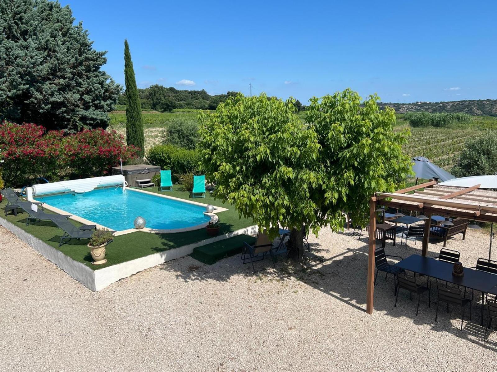 Mas 19E Entierement Climatise Avec Piscine A Usage Exclusif Roquemaure  Exterior foto