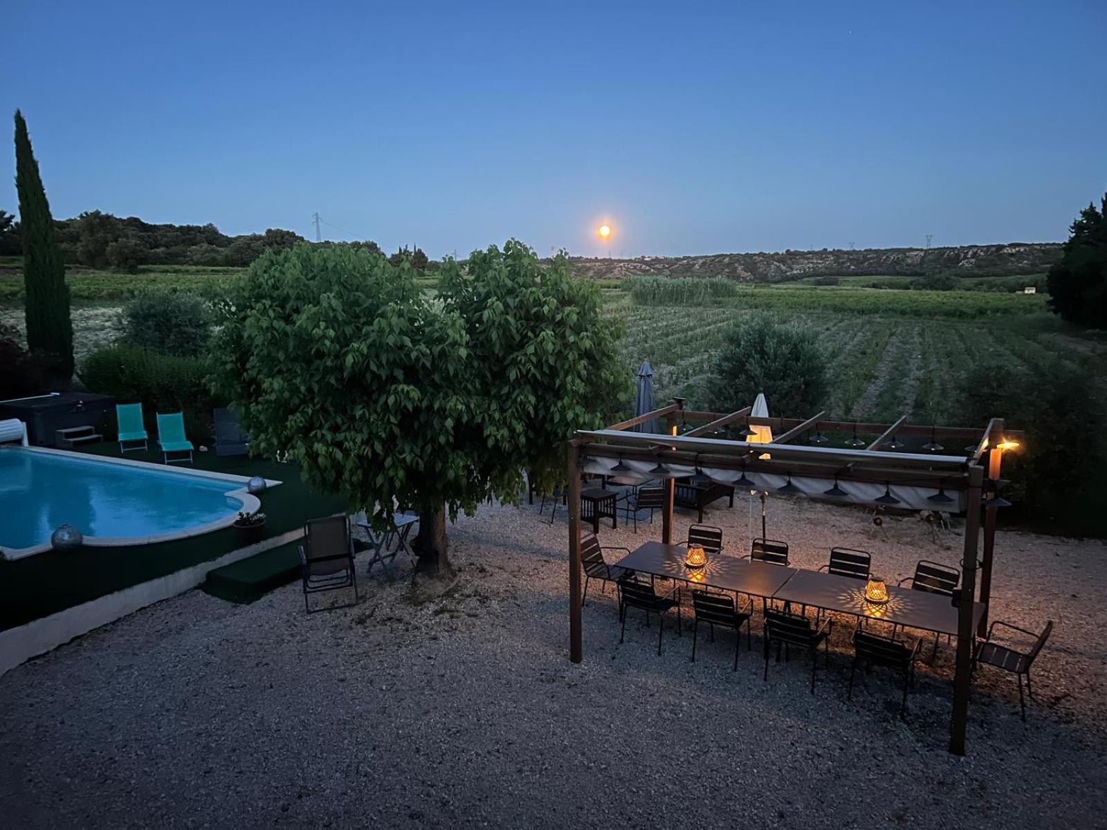 Mas 19E Entierement Climatise Avec Piscine A Usage Exclusif Roquemaure  Exterior foto
